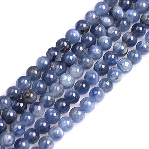 Blau Kyanite Edelstein 6mm Perlen Strang 15 Zoll von GEM-INSIDE CREATE YOUR OWN FASHION