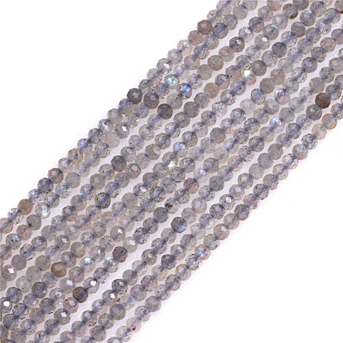 GEM-INSIDE CREATE YOUR OWN FASHION Grauer Labradorit-Halbedelstein, Güteklasse AAA, 2 mm, rund, facettiert, Abstandshalter für Schmuckherstellung, 38,1 cm GEM-INSIDE CREATE YOUR OWN FASHION Grauer Labradorit-Halbedelstein, Güteklasse AAA, 2 mm, rund, facettiert, Abstandshalter für Schmuckherstellung, 38,1 cm von GEM-INSIDE CREATE YOUR OWN FASHION