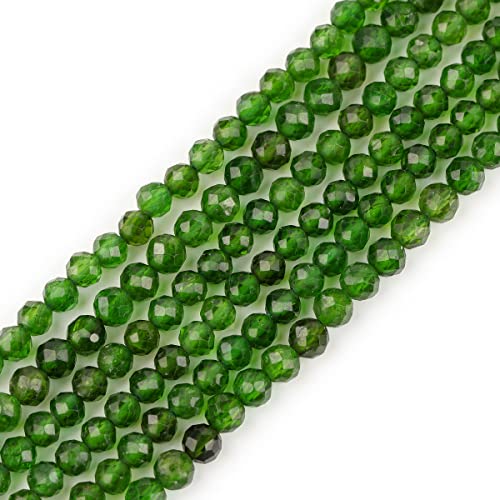 GEM-Inside AA, 3 mm, natürlicher grüner Diopsid-Edelstein, Quarz, facettiert, rund, winzig, kleine Abstandshalter, Perlen für Schmuckherstellung, Armband, Ohrringe, Charms, voller Strang, 38,1 cm GEM-Inside AA, 3 mm, natürlicher grüner Diopsid-Edelstein, Quarz, facettiert, rund, winzig, kleine Abstandshalter, Perlen für Schmuckherstellung, Armband, Ohrringe, Charms, voller Strang, 38,1 cm von GEM-INSIDE CREATE YOUR OWN FASHION