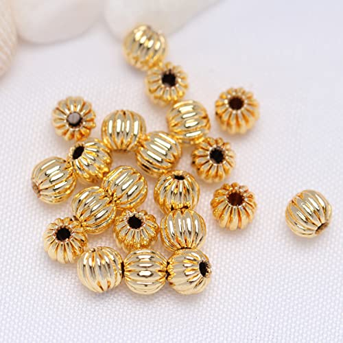 GEM-Inside Abstandshalter-Perlen, hypoallergen, gewellt, glatt, 14 Karat Gelbgold, gefüllt, zur Schmuckherstellung, 100 Stück GEM-Inside Abstandshalter-Perlen, hypoallergen, gewellt, glatt, 14 Karat Gelbgold, gefüllt, zur Schmuckherstellung, 100 Stück von GEM-INSIDE CREATE YOUR OWN FASHION