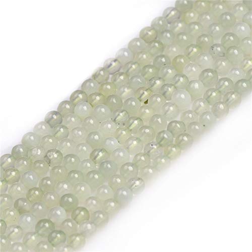 GEM-Inside natürliche 4 mm Hua Show Jade runde Halbedelstein-Perlen für Schmuckherstellung, 38,1 cm GEM-Inside natürliche 4 mm Hua Show Jade runde Halbedelstein-Perlen für Schmuckherstellung, 38,1 cm von GEM-INSIDE CREATE YOUR OWN FASHION