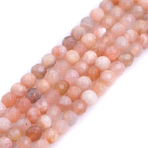 GEM-Inside Sonnenstein, Halbedelstein, rund, facettiert, lose Perlen für Schmuckherstellung, DIY, Handarbeit, 38,1 cm GEM-Inside Sonnenstein, Halbedelstein, rund, facettiert, lose Perlen für Schmuckherstellung, DIY, Handarbeit, 38,1 cm von GEM-INSIDE CREATE YOUR OWN FASHION