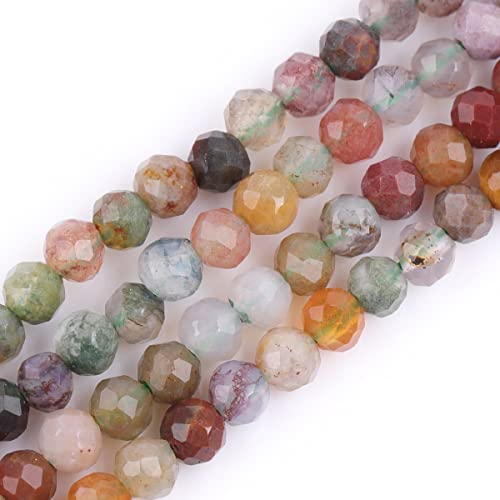 Gem-Inside 3 mm natürliche runde indische Achat-Edelsteine lose Perlen für Schmuckherstellung 38,1 cm Großhandel von GEM-INSIDE CREATE YOUR OWN FASHION