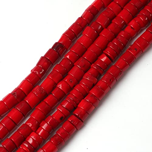 Gem-Inside 4-8x10-12mm Säule Edelstein Rote Korallen Lose Perlen für Schmuckherstellung Strang 38,1 cm Gem-Inside 4-8x10-12mm Säule Edelstein Rote Korallen Lose Perlen für Schmuckherstellung Strang 38,1 cm von GEM-INSIDE CREATE YOUR OWN FASHION