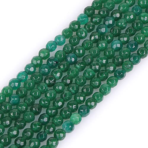 Gem-Inside 4 mm Grün Jade natürlicher Edelstein facettiert runde Halbedelsteine lose Perlen für Schmuckherstellung 38,1 cm Strang Gem-Inside 4 mm Grün Jade natürlicher Edelstein facettiert runde Halbedelsteine lose Perlen für Schmuckherstellung 38,1 cm Strang von GEM-INSIDE CREATE YOUR OWN FASHION