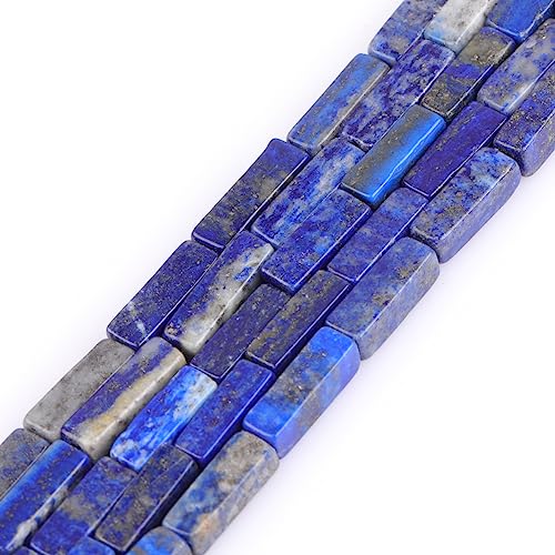 Gem-Inside 4 x 13 mm natürlicher blauer Lapislazuli-Jaspis, quadratisch, Würfel, Abstandshalter für Schmuckherstellung, Strang, 38,1 cm, Energieheilkraftstein Gem-Inside 4 x 13 mm natürlicher blauer Lapislazuli-Jaspis, quadratisch, Würfel, Abstandshalter für Schmuckherstellung, Strang, 38,1 cm, Energieheilkraftstein von GEM-INSIDE CREATE YOUR OWN FASHION