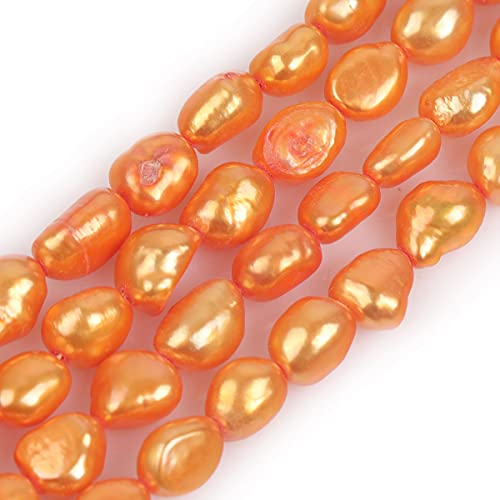 Gem-Inside 8–9 mm tiefgelbe Perlen, echte Fischwasser-Zuchtperlen, Edelsteinperlen für Schmuckherstellung, Großpackung, 38,1 cm Gem-Inside 8–9 mm tiefgelbe Perlen, echte Fischwasser-Zuchtperlen, Edelsteinperlen für Schmuckherstellung, Großpackung, 38,1 cm von GEM-INSIDE CREATE YOUR OWN FASHION
