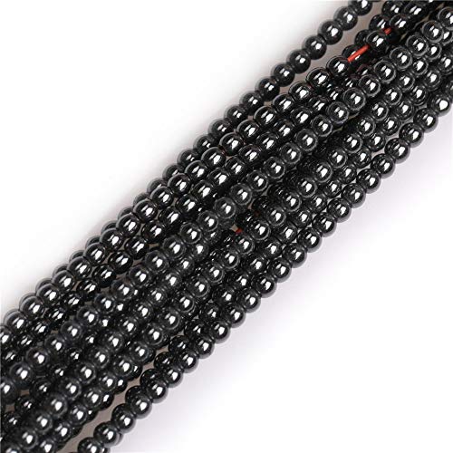 Gem-Inside Natürliche 2 mm schwarze Hämatit runde Edelsteine Halbedelstein lose Perlen für Schmuckherstellung 38,1 cm Gem-Inside Natürliche 2 mm schwarze Hämatit runde Edelsteine Halbedelstein lose Perlen für Schmuckherstellung 38,1 cm von GEM-INSIDE CREATE YOUR OWN FASHION