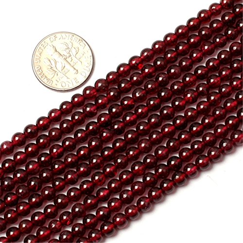 SHG Store 5mm runde Rot Edelstein Granat Naturperlen Strang 15 Zoll Schmuckherstellung Perlen SHG Store 5mm runde Rot Edelstein Granat Naturperlen Strang 15 Zoll Schmuckherstellung Perlen von GEM-INSIDE CREATE YOUR OWN FASHION