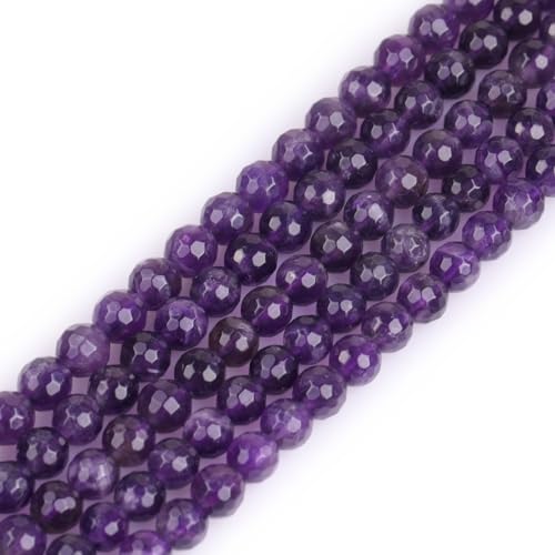 SHG store Natur 6mm runden facettierten Light Purple Amethyst Perlen Strang 15 Zoll Schmuckherstellung Perlen SHG store Natur 6mm runden facettierten Light Purple Amethyst Perlen Strang 15 Zoll Schmuckherstellung Perlen von GEM-INSIDE CREATE YOUR OWN FASHION
