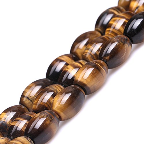 SHGbeads 10 x 14 mm gelbes Tigerauge Halbedelstein Olivary lose Perlen für Schmuckherstellung DIY Handarbeit Bastelbedarf 38,1 cm SHGbeads 10 x 14 mm gelbes Tigerauge Halbedelstein Olivary lose Perlen für Schmuckherstellung DIY Handarbeit Bastelbedarf 38,1 cm von GEM-INSIDE CREATE YOUR OWN FASHION