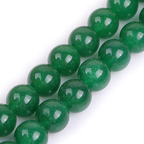 Sweet & Happy Girl'S Store 14mm runde Edelstein-Gr¨¹n Jade Perlen Strang 15 Zoll Schmuckherstellung Perlen von GEM-INSIDE CREATE YOUR OWN FASHION