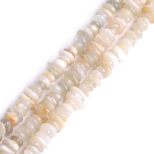 Sweet & Happy Girl'S Store 3-5X10-12mm Freeform Edelstein Mondstein Kartoffelform Perlen Strang 15 Zoll Schmuckherstellung Perlen Sweet & Happy Girl'S Store 3-5X10-12mm Freeform Edelstein Mondstein Kartoffelform Perlen Strang 15 Zoll Schmuckherstellung Perlen von GEM-INSIDE CREATE YOUR OWN FASHION