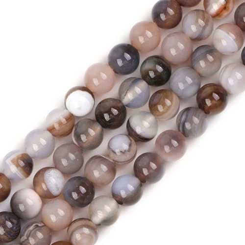 Sweet & Happy Girl's Gemstone Art Beads shgbeads Natur Weiß, 10 x 30 mm Botswana Achat Edelstein Lose Perlen für Modeschmuck, 15 cm, 6mm/Multicolor, 6 mm Sweet & Happy Girl's Gemstone Art Beads shgbeads Natur Weiß, 10 x 30 mm Botswana Achat Edelstein Lose Perlen für Modeschmuck, 15 cm, 6mm/Multicolor, 6 mm von GEM-INSIDE CREATE YOUR OWN FASHION