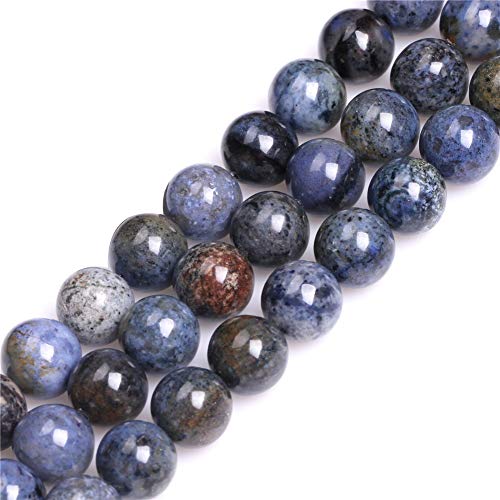 Sweet & Happy Girl's Gemstone Beads Strand Natürliche 4 mm runde Edelsteine aus Dumoriterit für Schmuckherstellung, 38 cm, 12mm Blue, 12 mm Sweet & Happy Girl's Gemstone Beads Strand Natürliche 4 mm runde Edelsteine aus Dumoriterit für Schmuckherstellung, 38 cm, 12mm Blue, 12 mm von GEM-INSIDE CREATE YOUR OWN FASHION