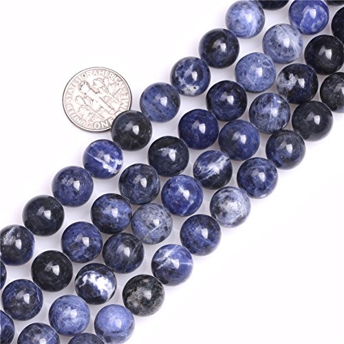 Sweet & Happy Girl's store 10mm Edelstein Sodalith Stein Strang 15 Zoll Schmuckherstellung Perlen Sweet & Happy Girl's store 10mm Edelstein Sodalith Stein Strang 15 Zoll Schmuckherstellung Perlen von GEM-INSIDE CREATE YOUR OWN FASHION
