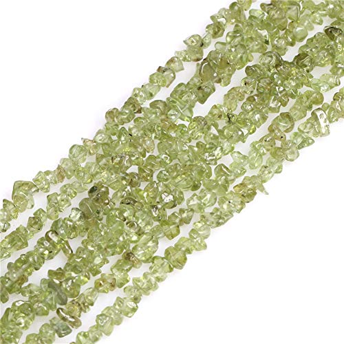 Sweet & Happy Girl's store 6--7mm Edelstein Peridot Gr¨¹n Chips Perlen Strang 34 Zoll Schmuckherstellung Perlen von GEM-INSIDE CREATE YOUR OWN FASHION