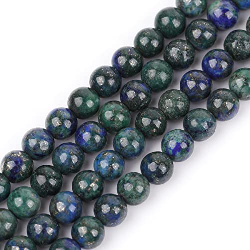 Sweet & Happy Girl's store 6mm Edelstein Lapislazuli Malachit Perlen Str?nge 15 Zoll Schmuckherstellung Perlen von GEM-INSIDE CREATE YOUR OWN FASHION