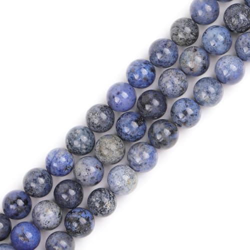 gem-inside 4 mm A Grade natur Dumortierit Edelstein Semi Precious dunkelblau rund Perlen für Schmuckherstellung 38,1 cm 12mm 12mm Dark Blue gem-inside 4 mm A Grade natur Dumortierit Edelstein Semi Precious dunkelblau rund Perlen für Schmuckherstellung 38,1 cm 12mm 12mm Dark Blue von GEM-INSIDE CREATE YOUR OWN FASHION