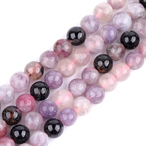 shgbeads natur rund 6 mm multicolor Turmalin Edelstein Lose Perlen für Schmuckherstellung 38,1 cm, 6MM Multicolor, 6 mm von GEM-INSIDE CREATE YOUR OWN FASHION