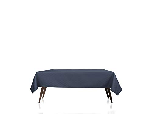 GEMITEX Tischtuch für Damina 140 x 140 blau 01, Polyester von GEMITEX