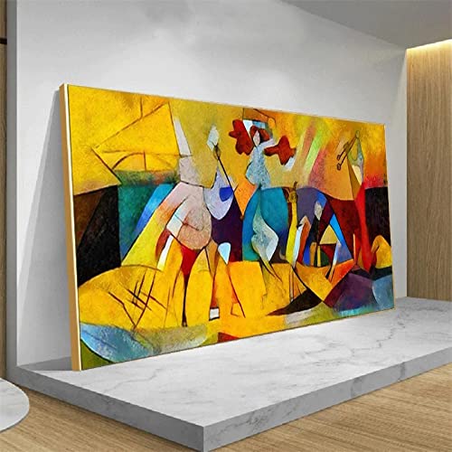 rackbone Quadri Su Tela Grandi Dimensioni Astratta moderna Immagine di arte della parete Poster e stampe Picasso Famoso dipinto per soggiorno Decorazioni per ufficio 40x80cm Senza cornice rackbone Quadri Su Tela Grandi Dimensioni Astratta moderna Immagine di arte della parete Poster e stampe Picasso Famoso dipinto per soggiorno Decorazioni per ufficio 40x80cm Senza cornice von GEMMII