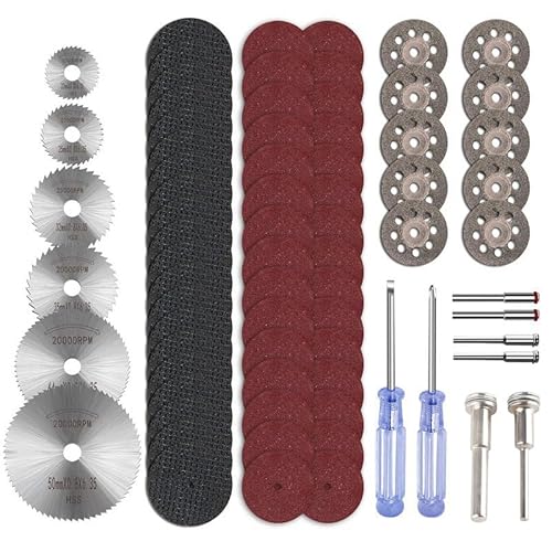 Gengutoo 74pcs hochwertige Schnittscheibe für verschiedene Materialien und DIY-Aufgaben Gengutoo 74pcs hochwertige Schnittscheibe für verschiedene Materialien und DIY-Aufgaben von GENGUTOO