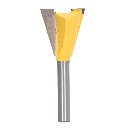 Gengutoo Dovetail Router Bit effizientes Holzfrüchten Holzbearbeitung 6 mm 1/4in Schaft (6*7/8)) von GENGUTOO