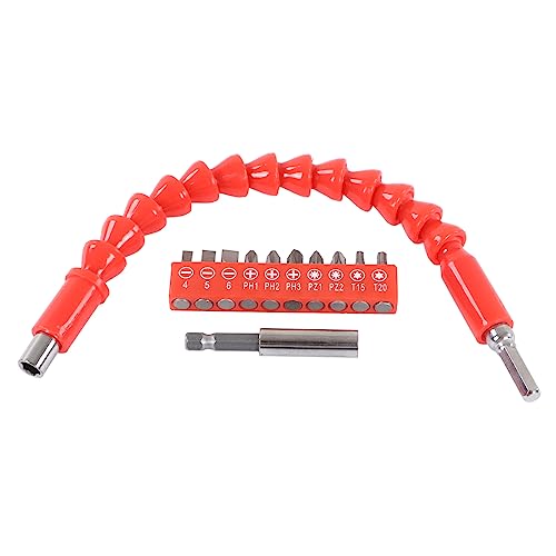 Gengutoo Flexible Verlängerungswelle Set Magnetic Tools 10pcs Reparatur des elektrischen Schraubenfahrers, hohe Kompatibilität für kleine Räume Gengutoo Flexible Verlängerungswelle Set Magnetic Tools 10pcs Reparatur des elektrischen Schraubenfahrers, hohe Kompatibilität für kleine Räume von GENGUTOO