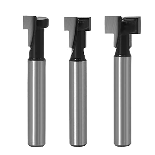 Gengutoo Holzbearbeitung Schlüsselloch Router Bit Langable Schneiderschneider für präzise Grooving Carpentry Gengutoo Holzbearbeitung Schlüsselloch Router Bit Langable Schneiderschneider für präzise Grooving Carpentry von GENGUTOO