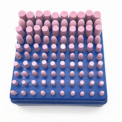 Gengutoo Rotary Rad Schleifstein Set hochwertiges Polierschleifenköpfe Werkzeug DIY Gravur Schneiden hell saubere 100pcs von GENGUTOO