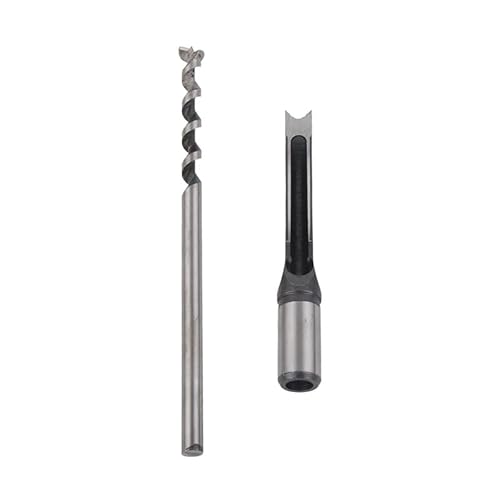 Gengutoo Square Auger Drill Bit Loch Opener Stahlholzbearbeitungswerkzeuge Universal Round Shank Gengutoo Square Auger Drill Bit Loch Opener Stahlholzbearbeitungswerkzeuge Universal Round Shank von GENGUTOO