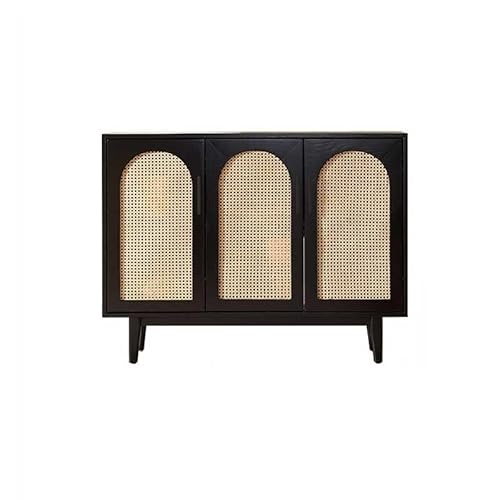 Küchenschrank Retro Holz Kommode Wohnzimmer Rattan Portikus Schrank Hotel Teeschrank Buffetschrank Küchenschrank Retro Holz Kommode Wohnzimmer Rattan Portikus Schrank Hotel Teeschrank Buffetschrank von GENHAOSAN