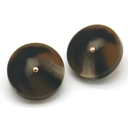 GENPICONG 30mm Runde Horn Metall Schaft Harz Knöpfe Für Nähen Frauen Jacke Mantel Handgemachte Große Dekorative Accessoires GENPICONG 30mm Runde Horn Metall Schaft Harz Knöpfe Für Nähen Frauen Jacke Mantel Handgemachte Große Dekorative Accessoires von GENPICONG