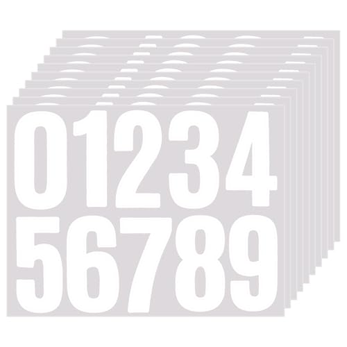 10 Stück Selbstklebende Zahlen Aufkleber Zahlen Sticker Groß Nummern Startnummern Aufkleber Hausnummer Klebend Klebezahlen Wetterfest Mülltonnenaufkleber Zahlenaufkleber Wetterfest Number Stickers 10 Stück Selbstklebende Zahlen Aufkleber Zahlen Sticker Groß Nummern Startnummern Aufkleber Hausnummer Klebend Klebezahlen Wetterfest Mülltonnenaufkleber Zahlenaufkleber Wetterfest Number Stickers von GENZYRE