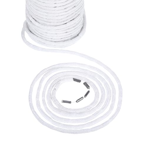 150g Bleiband für Gardinen Schwer 5M Vorhang Gewichte Duschvorhang Beschwerer Outdoor Gardinen Gewichte Beschwerer Vorhänge Bleiband Gardinenbeschwerer Gardinenzubehör(30g/M) von GENZYRE