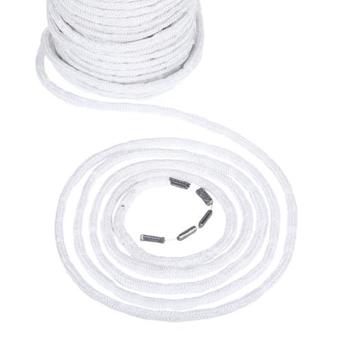 300g Bleiband für Gardinen Schwer 5M Vorhang Gewichte Duschvorhang Beschwerer Outdoor Gardinen Gewichte Beschwerer Vorhänge Bleiband Gardinenbeschwerer Gardinenzubehör(60g/M) von GENZYRE