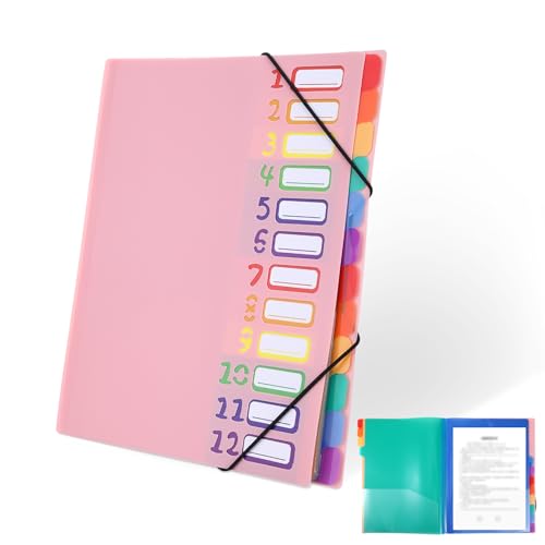 Rosa Dokumentenmappe A4 Hefter Unterschriftenmappe Mappe Ordnungsmappe Sammelmappe Fächermappe A4 Dokumententasche Ordner Dokumenten Organizer mit Fächern Folder Aktenordner Pultordner Bürobedarf Rosa Dokumentenmappe A4 Hefter Unterschriftenmappe Mappe Ordnungsmappe Sammelmappe Fächermappe A4 Dokumententasche Ordner Dokumenten Organizer mit Fächern Folder Aktenordner Pultordner Bürobedarf von GENZYRE