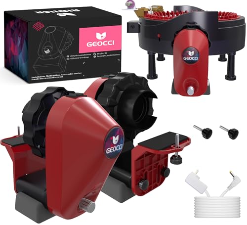 GEOCCI - Adapter für Strickmaschine, geeignet für ADDI 46 Nadeln (rot und schwarz) von GEOCCI