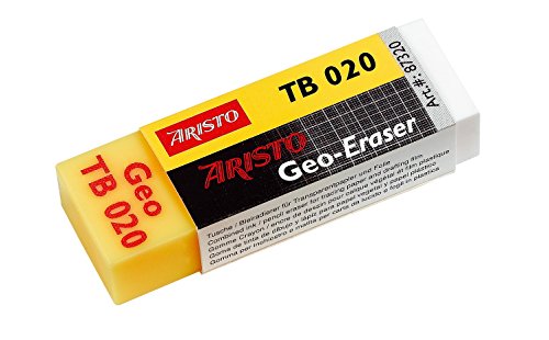 Radierer Plastik Geo TB020 Radierer Plastik Geo TB020 von Aristo