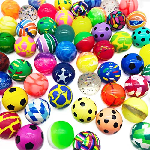 GERILEO Stück mit 10/20 Springbälle aus Gummi für Kinder, 45 mm - Flummi, Bouncing Ball, Gummiball – Set für Geschenktaschen, Pinata Füllung, Kindergeburtstag und Geburtstag (10 Bälle) von GERILEO