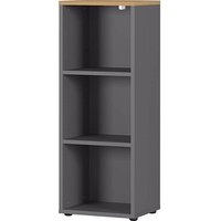 GERMANIA Aktenregal Agenda Home grafit, grandson-eiche 45,0 x 40,0 x 120,0 cm GERMANIA Aktenregal Agenda Home grafit, grandson-eiche 45,0 x 40,0 x 120,0 cm von Germania