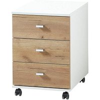 GERMANIA Lioni Rollcontainer weiß, eiche 3 Auszüge 40,0 x 49,0 x 57,0 cm GERMANIA Lioni Rollcontainer weiß, eiche 3 Auszüge 40,0 x 49,0 x 57,0 cm von Germania
