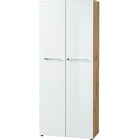 GERMANIA Aktenschrank Monteria, 4204-242 navarra-eiche, weiß 4 Fachböden 80,0 x 37,0 x 196,0 cm GERMANIA Aktenschrank Monteria, 4204-242 navarra-eiche, weiß 4 Fachböden 80,0 x 37,0 x 196,0 cm von Germania