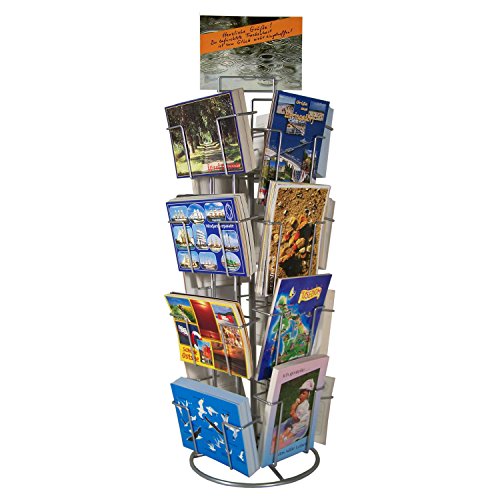 Theken-Kartenständer Postkartenständer für Postkarten 16 Motive drehbar Theken-Kartenständer Postkartenständer für Postkarten 16 Motive drehbar von GERSO