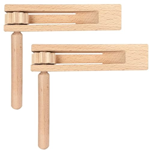 GERUI 2 Stück Holzratsche Geräusche Maker,Krachmacher, Holz Spinning Ratsche,Musikinstrument für Kinder, für Sportwettkämpfe Musikaufführungen Familientreffen Feierlichkeiten Spieleversammlungen GERUI 2 Stück Holzratsche Geräusche Maker,Krachmacher, Holz Spinning Ratsche,Musikinstrument für Kinder, für Sportwettkämpfe Musikaufführungen Familientreffen Feierlichkeiten Spieleversammlungen von GERUI