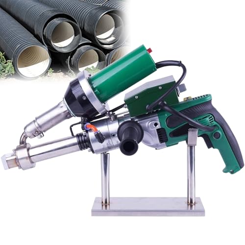 GESAIDES 1600 W Hand-Extrusionsschweißgerät, Kunststoff-Hand-Extruder-Schweißset, Doppelheizungsdesign, PP, HDPE, LDPE-Rohrschweißgerät GESAIDES 1600 W Hand-Extrusionsschweißgerät, Kunststoff-Hand-Extruder-Schweißset, Doppelheizungsdesign, PP, HDPE, LDPE-Rohrschweißgerät von GESAIDES