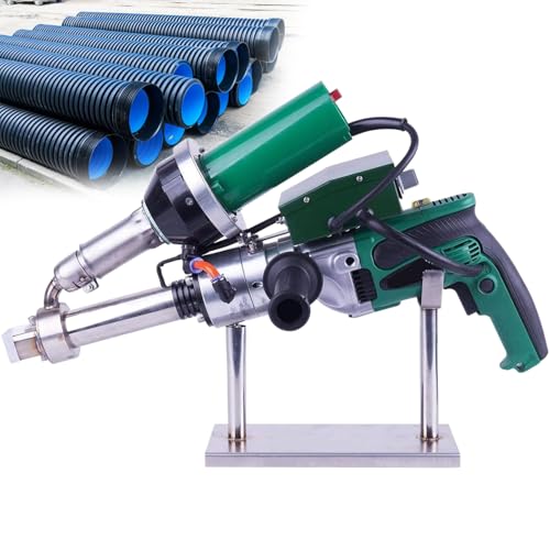 GESAIDES Hand-Extrusionsschweißgerät, Handheld-Kunststoff-Extrusionsschweißgerät-Kit, Schweißgerät für PP, HDPE, LDPE, Heißluft-Kunststoffschweißgerät GESAIDES Hand-Extrusionsschweißgerät, Handheld-Kunststoff-Extrusionsschweißgerät-Kit, Schweißgerät für PP, HDPE, LDPE, Heißluft-Kunststoffschweißgerät von GESAIDES