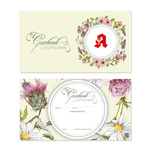 GESCHENKGUTSCHEINcom by POS-HAUER. 50 Gutscheine. Blanko zum Selberausfüllen. Für Apotheke Firma. Apothekengutschein. von GESCHENKGUTSCHEINcom by POS-HAUER