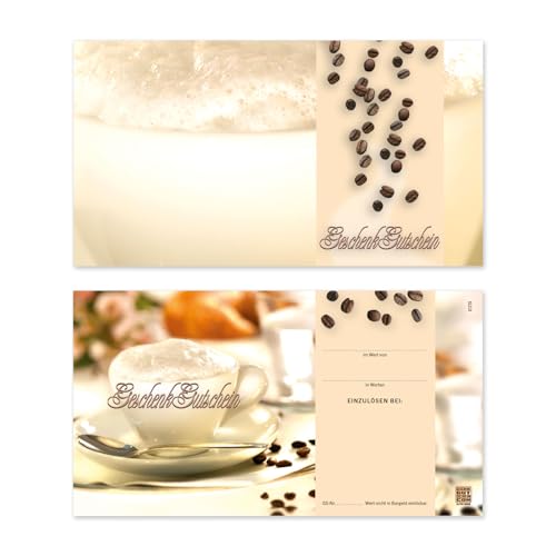 GESCHENKGUTSCHEINcom by POS-HAUER. 10 Gutscheine, blanko zum selber Ausfüllen. Für Café Kaffeehaus Gastgewerbe. GESCHENKGUTSCHEINcom by POS-HAUER. 10 Gutscheine, blanko zum selber Ausfüllen. Für Café Kaffeehaus Gastgewerbe. von GESCHENKGUTSCHEINcom by POS-HAUER